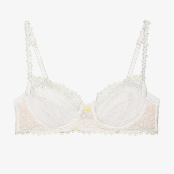 For Love & Lemons 3D Daisy Underwire Bra - Picture 6 of 8